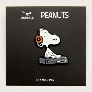Music Is Life pin - DJ