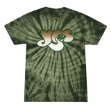 Logo Tie Dye Green