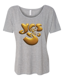 Yes50 'Logo' (ladies grey)