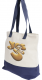 Yes50 Logo Tote Bag (white/navy)